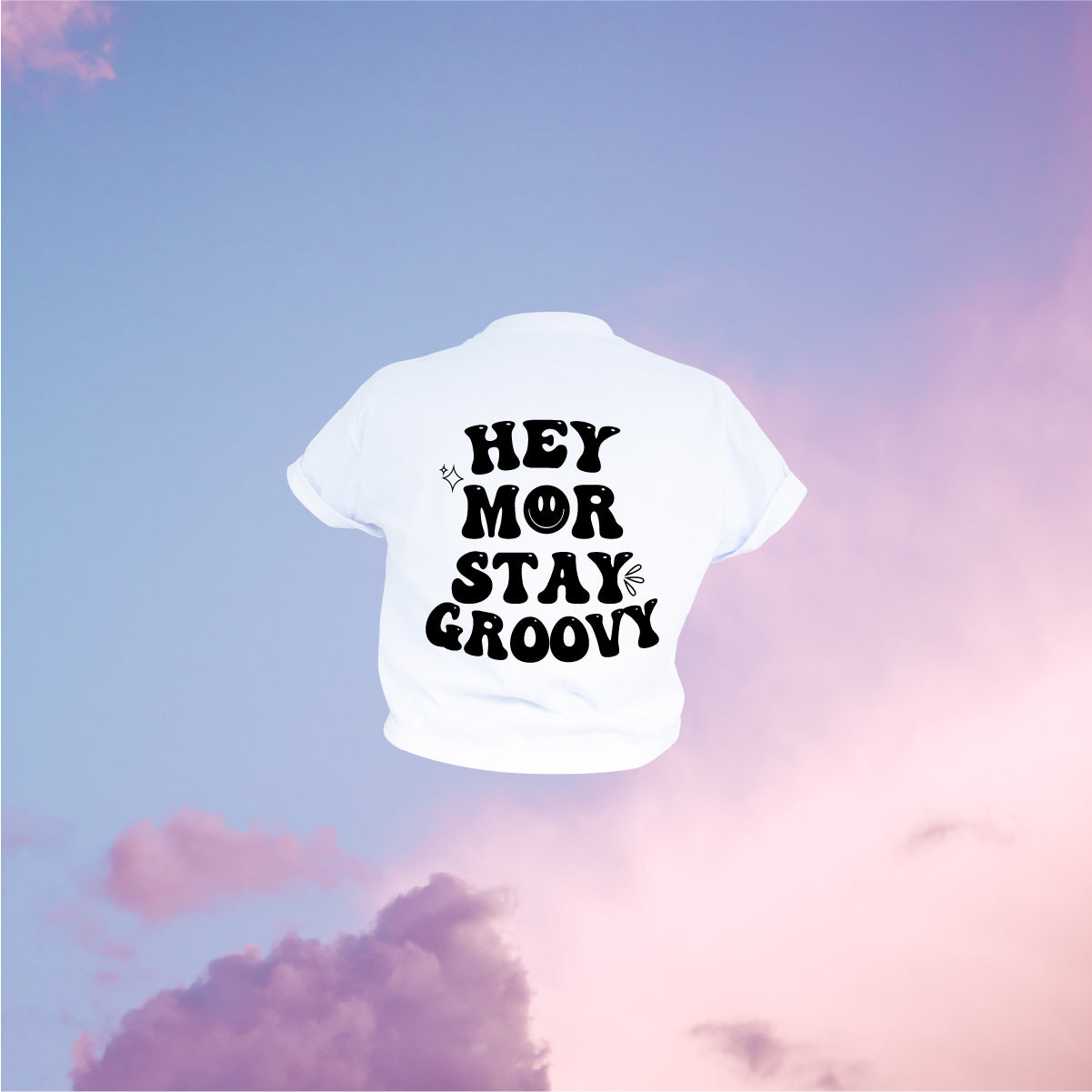 Camiseta Crop - Hey Mor