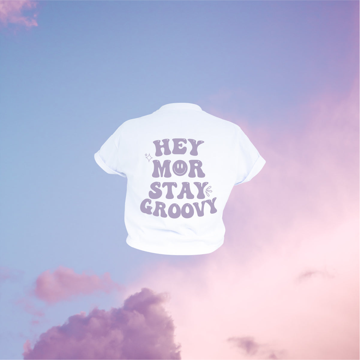 Camiseta Crop - Hey Mor