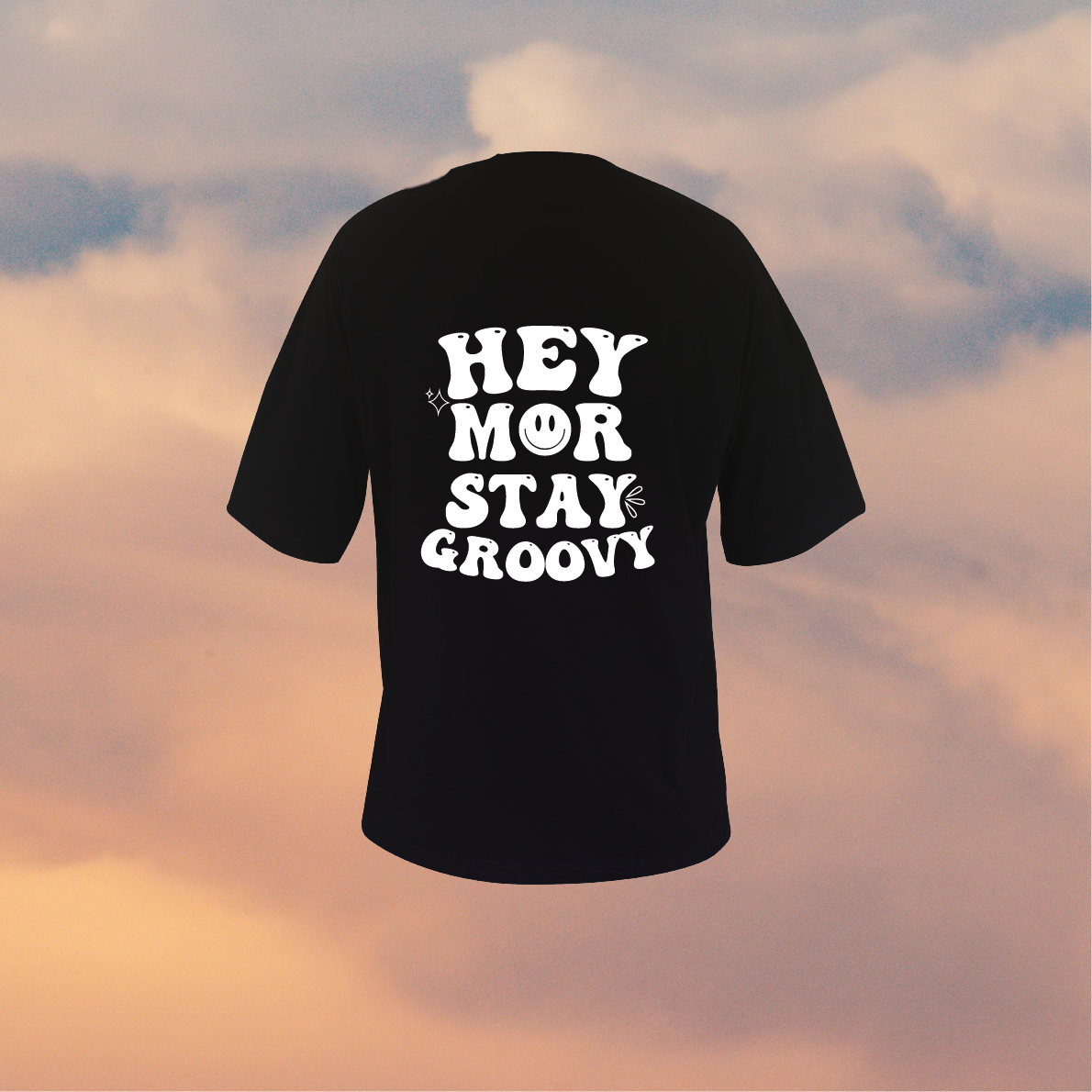 Camiseta Oversize - Hey Mor