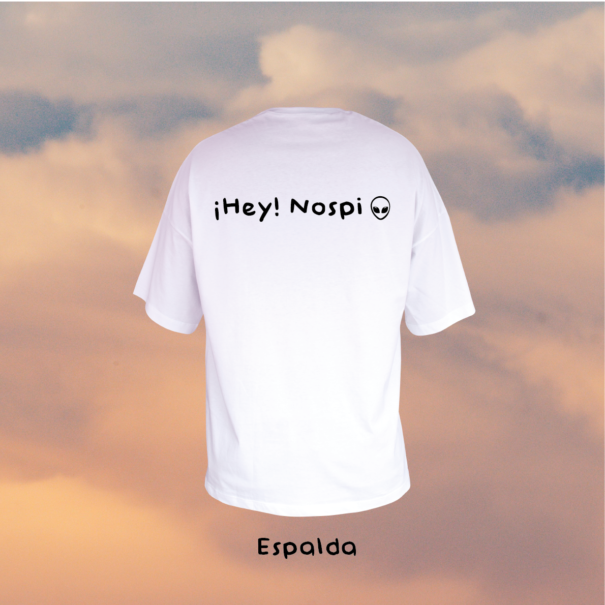 Camiseta oversize - Hey nospi