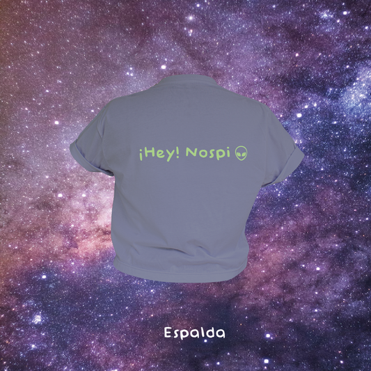 Camiseta regular corta- Hey nospi