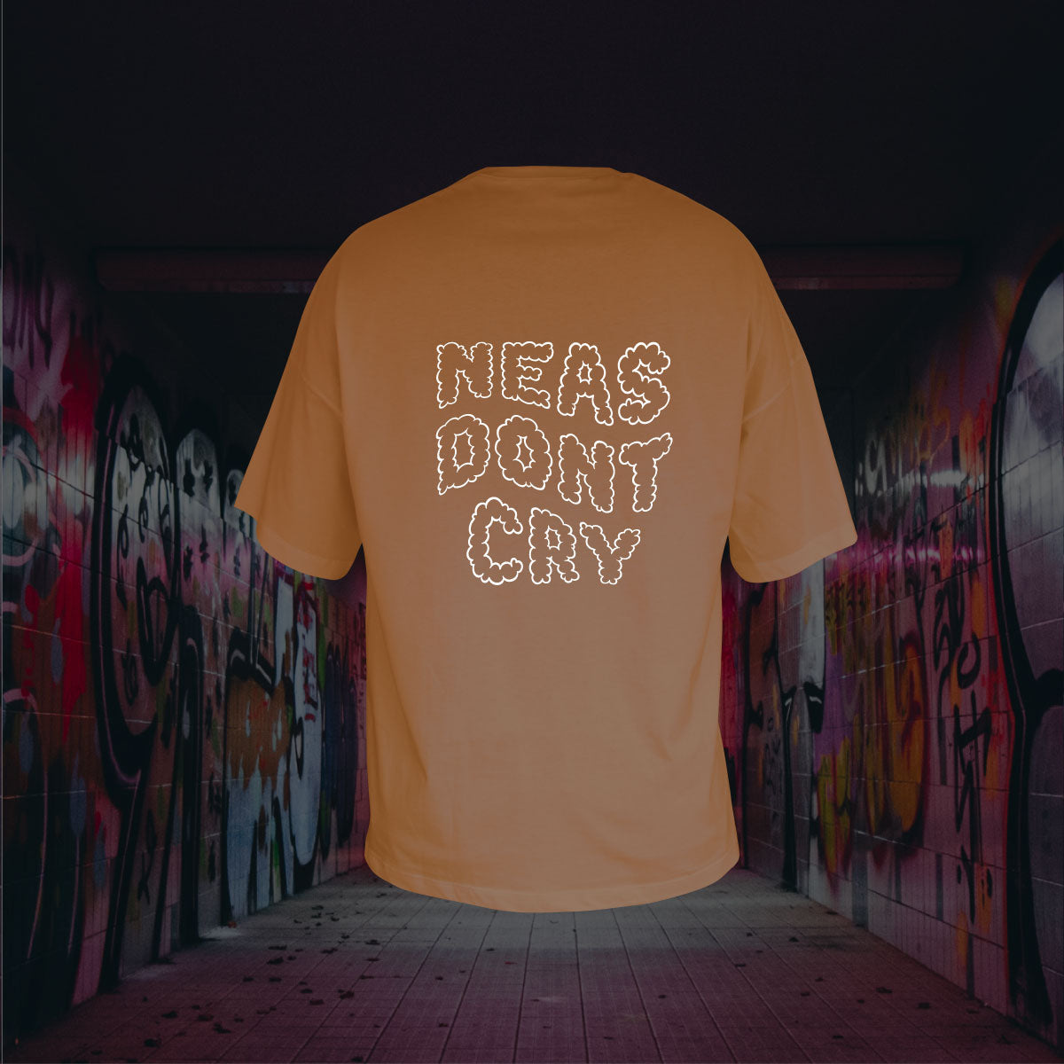 Camiseta oversize - Neas dont cry