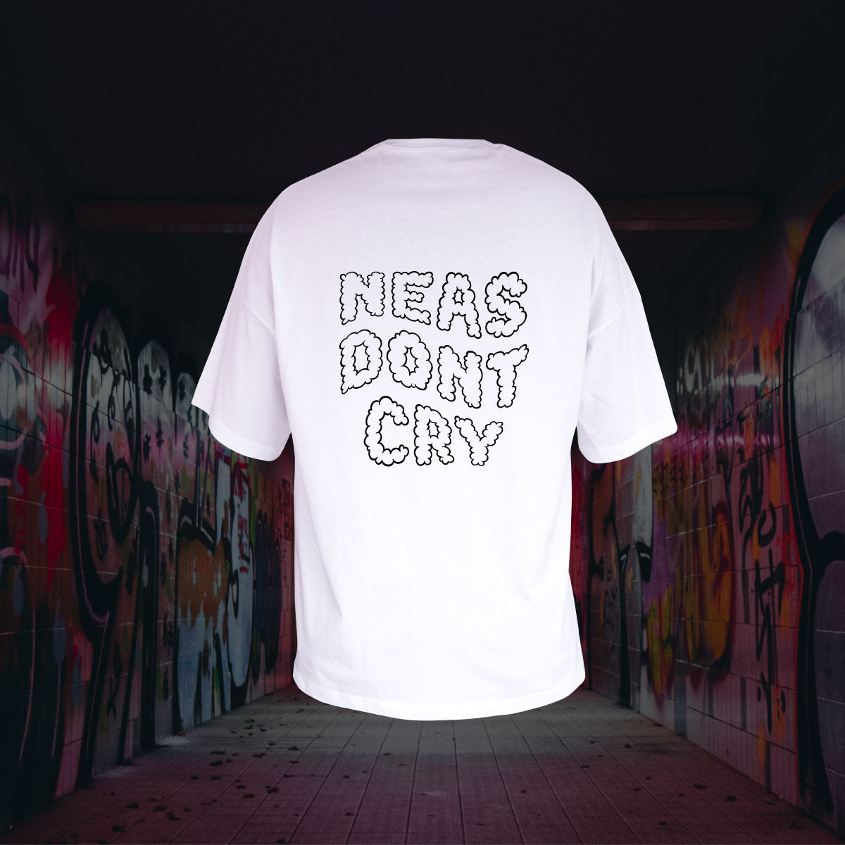 Camiseta oversize - Neas dont cry